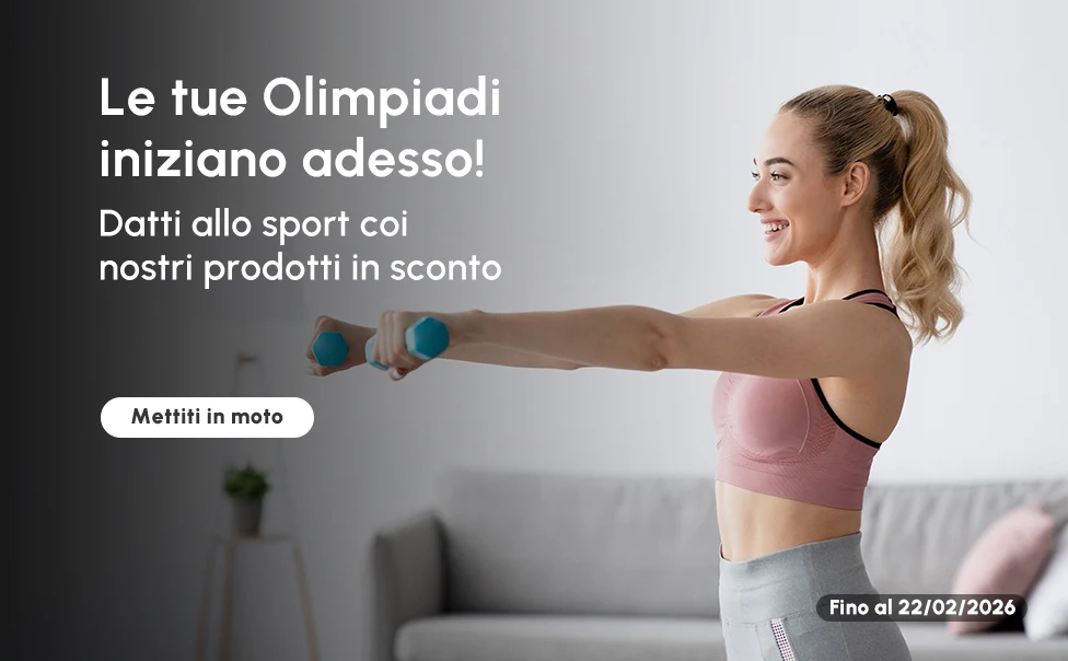 Datti allo sport coi nostri prodotti in sconto