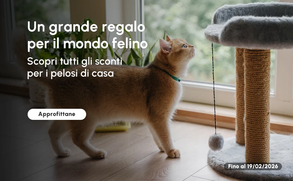 Scopri tutti gli sconti per i pelosi di casa