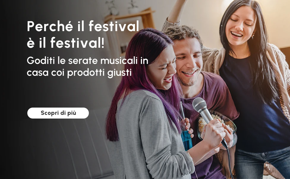 Goditi le serate musicali in casa coi prodotti giusti