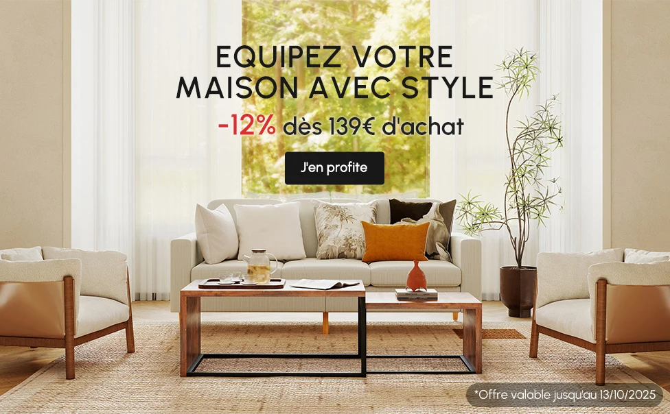 -12% dès 139E d'achat avec code:Automne12