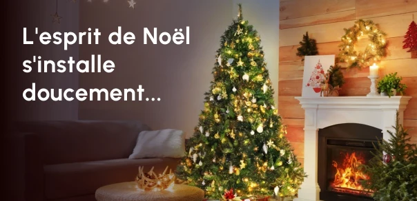 L'esprit de Noël s'installe doucement...
