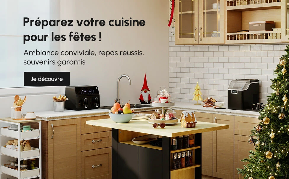 Préparez votre cuisine pour les fêtes !