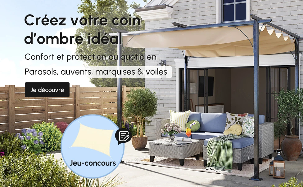 Créez votre coin d’ombre idéal