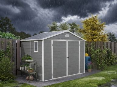 Résistance aux intempéries des abris de jardin