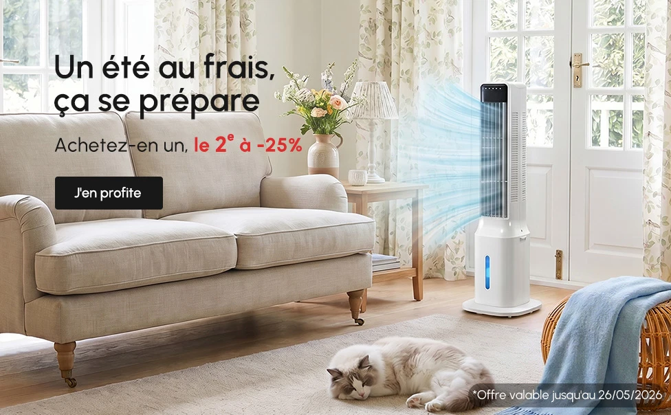 Achetez-en un, le 2e à -25%