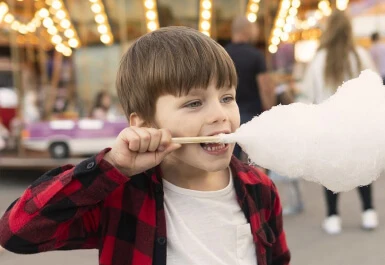 Cómo hacer algodón de azúcar en casa