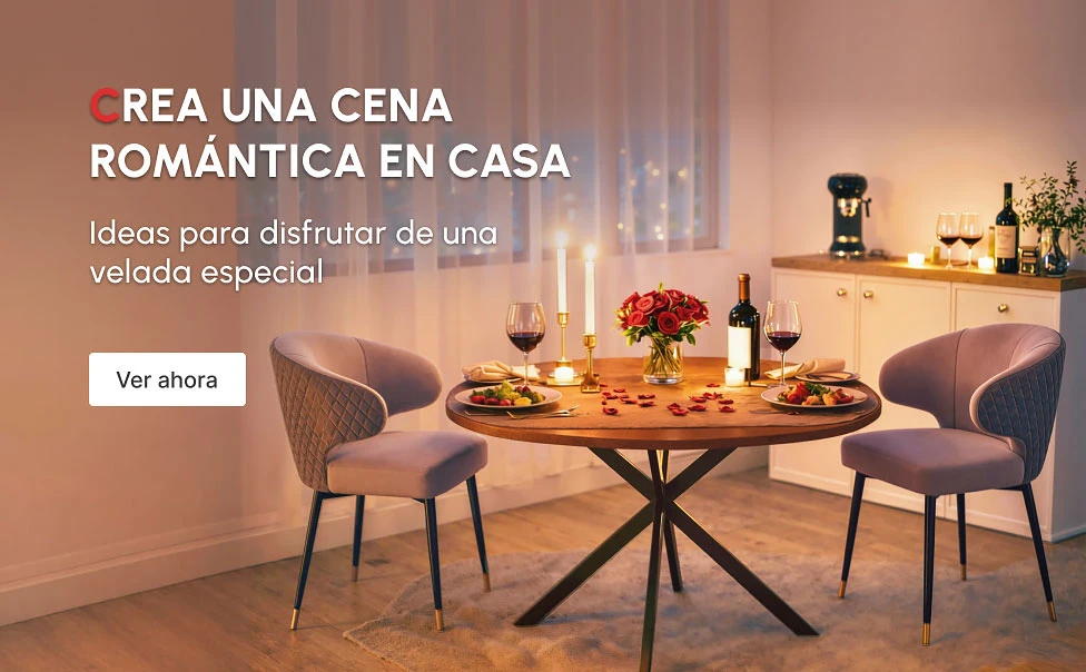 CREA UNA CENA ROMÁNTICA EN CASA