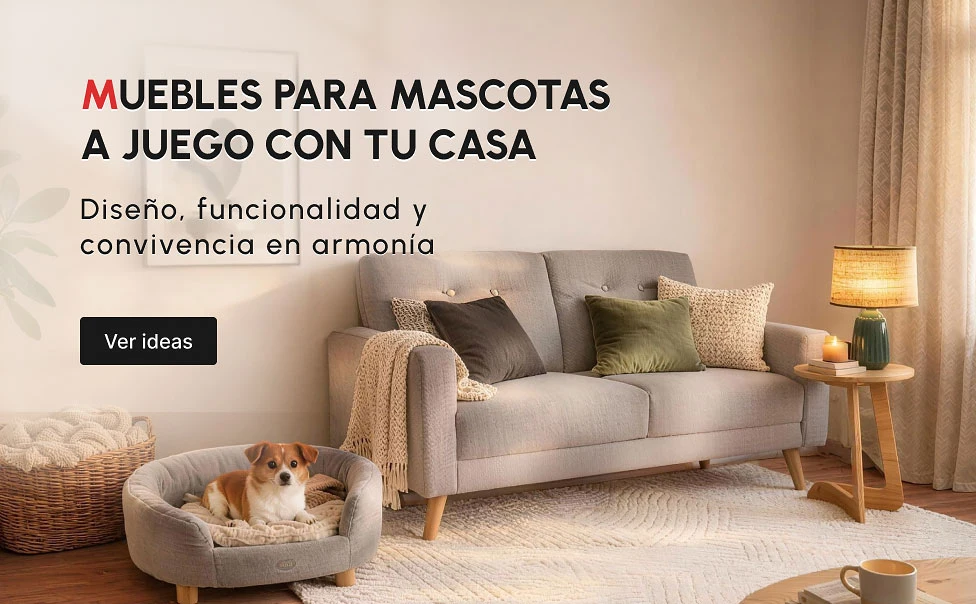 MUEBLES PARA MASCOTAS A JUEGO CON TU CASA