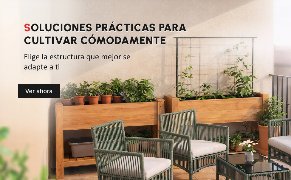 SOLUCIONES PRÁCTICAS PARA CULTIVAR CÓMODAMENTE