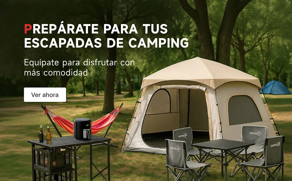 PREPÁRATE PARA TUS ESCAPADAS DE CAMPING