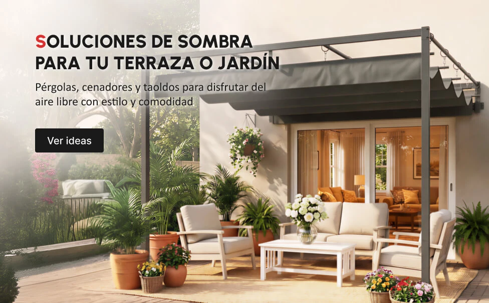 SOLUCIONES DE SOMBRA PARA TU TERRAZA O JARDÍN