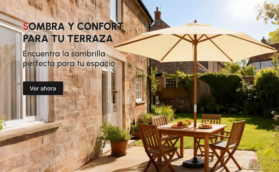 <div style="white-space:pre-wrap;">
	SOMBRA Y CONFORT PARA TU TERRAZA
</div>