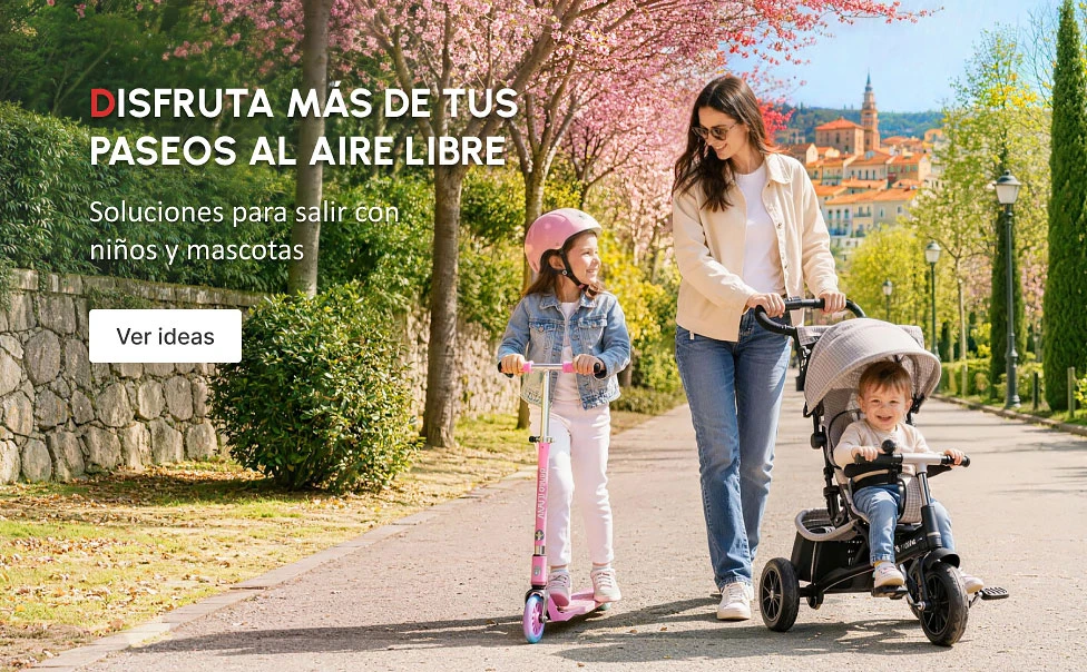 DISFRUTA MÁS DE TUS PASEOS AL AIRE LIBRE