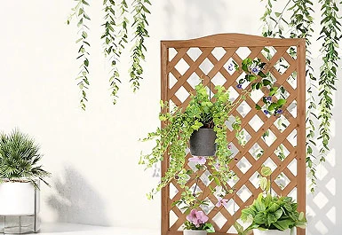 ¿Cómo elegir una celosía de jardín?