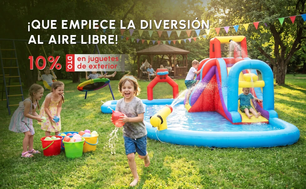 ¡QUE EMPIECE LA DIVERSIÓN AL AIRE LIBRE!