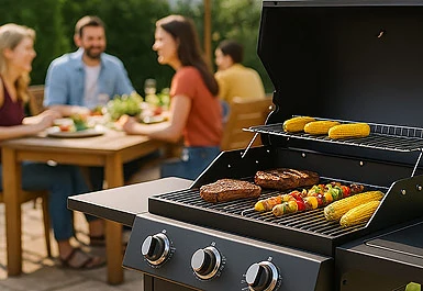 Blog: As churrasqueiras mais versáteis para jardim, terraço ou campismo