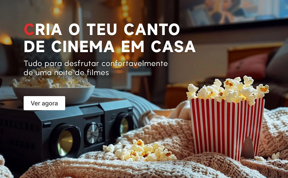 Prepara a tua noite de cinema em casa