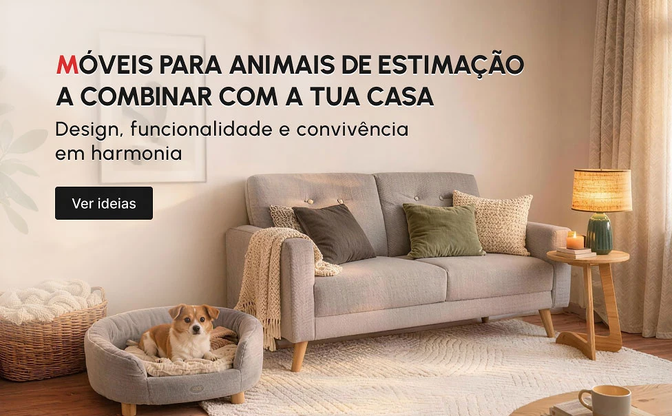 MÓVEIS PARA ANIMAIS DE ESTIMAÇÃO A COMBINAR COM A TUA CASA