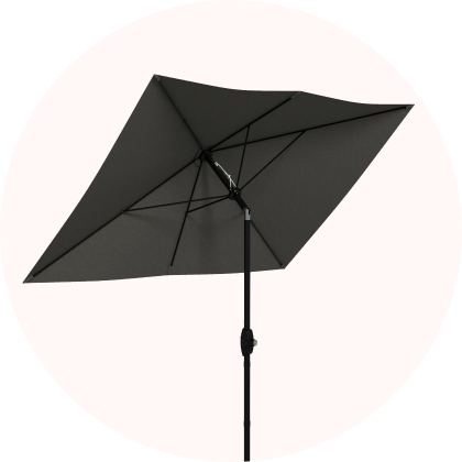 Chapéus de sol centrais