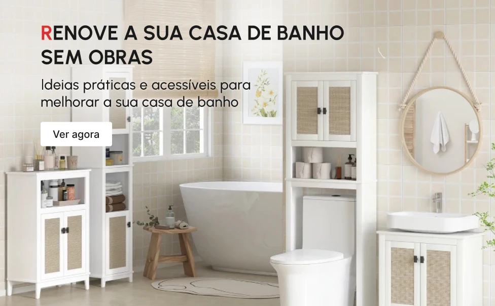 Ideias práticas e acessíveis para melhorar a sua casa de banho