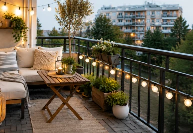 7 ideias para decorar terraços pequenos