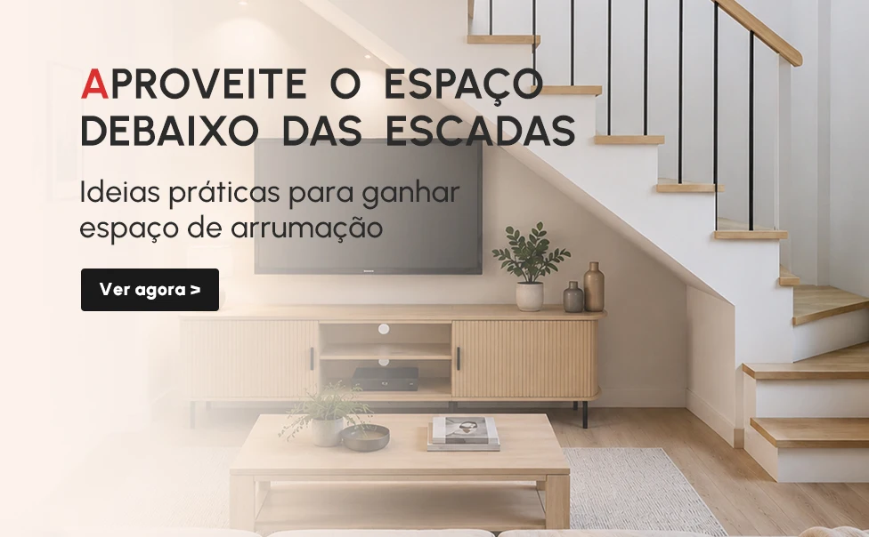 Ideias práticas para ganhar espaço de arrumação