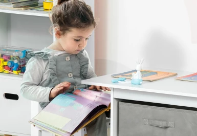Que conjunto de mesa e cadeira infantil devo comprar?