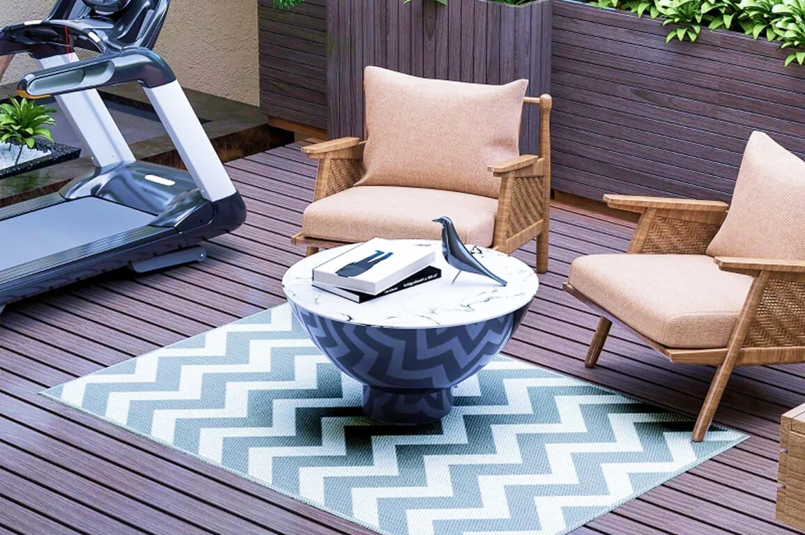 5 trucuri pentru a face terasa sa para mai mare