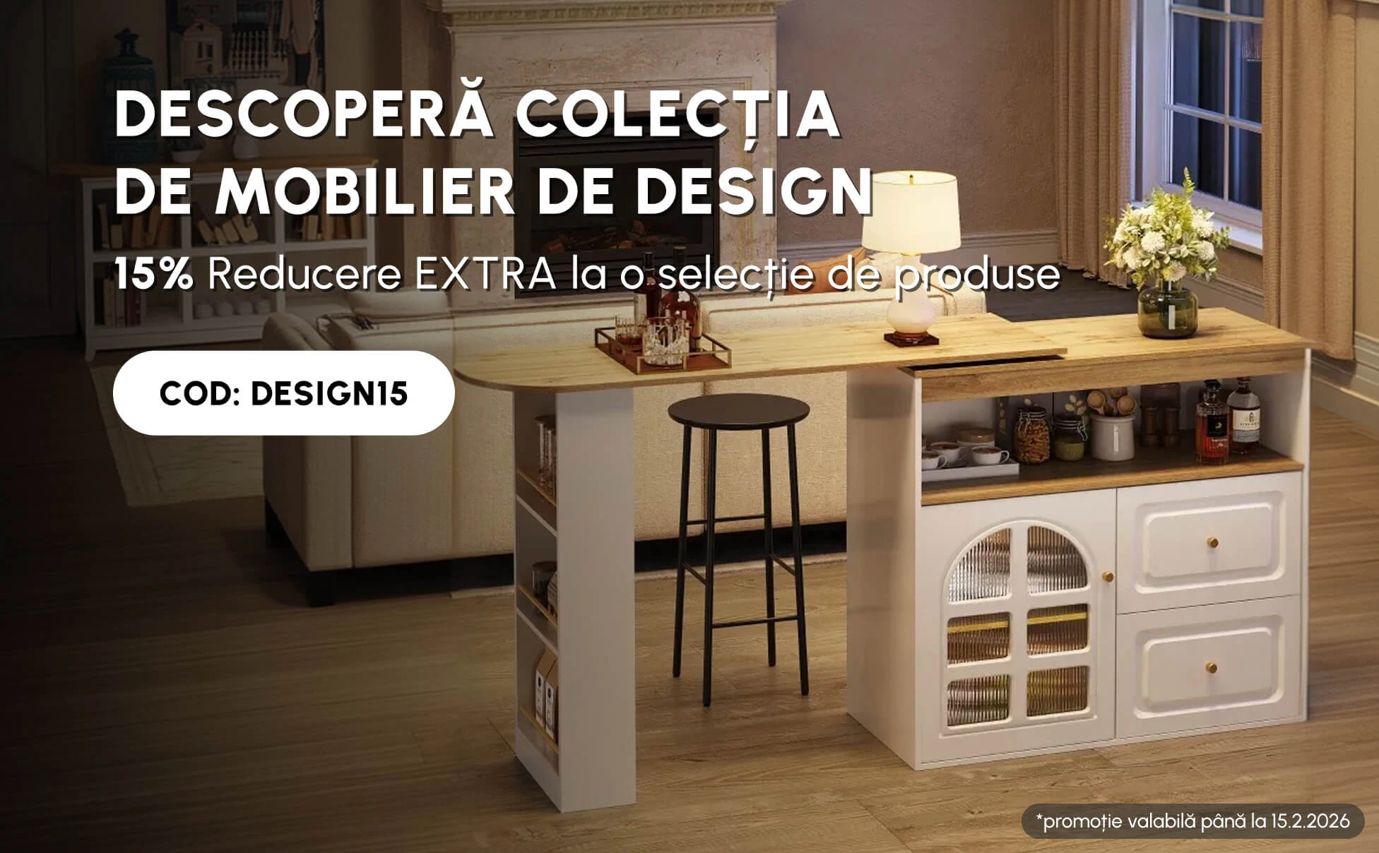 15% Reducere EXTRA la o selecție de produse