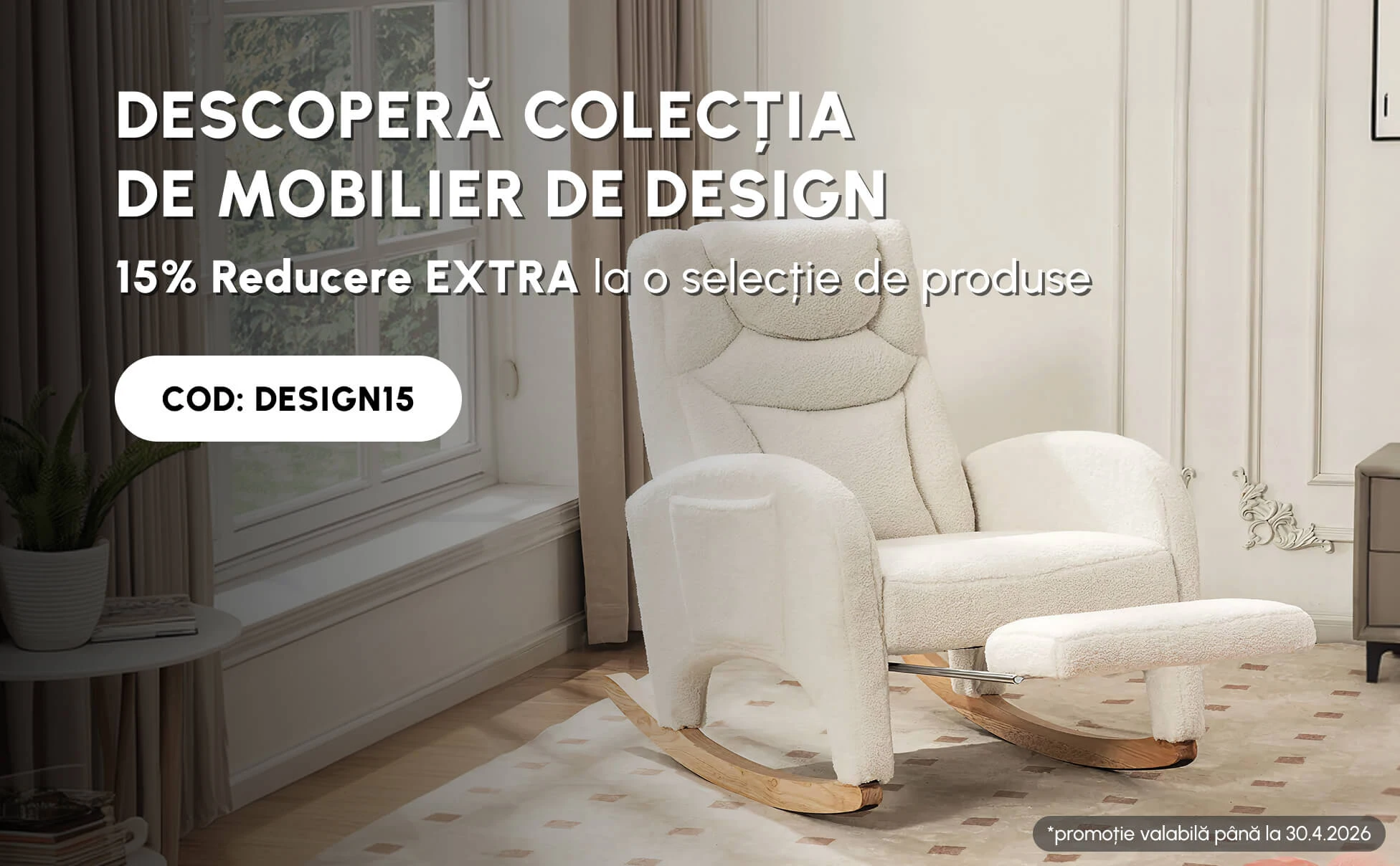 15% Reducere EXTRA la o selecție de produse