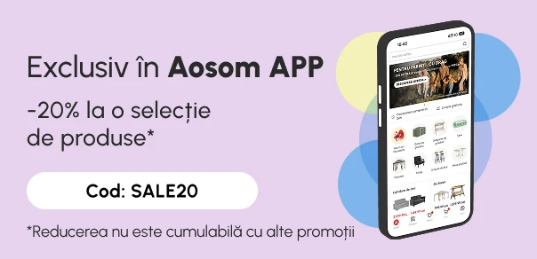 Exclusiv în Aosom APP