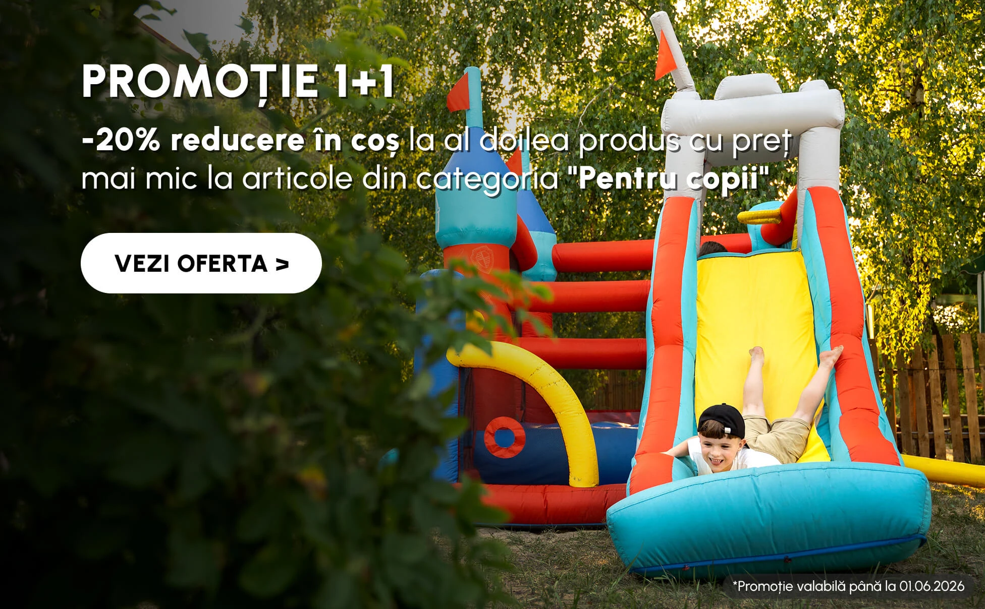 -20% la al 2-lea produs din categoria "Pentru copii"