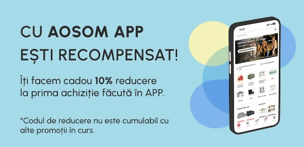 Exclusiv în Aosom APP