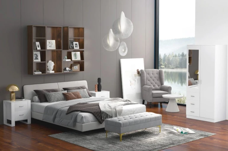 Amenajare dormitor mic: Ghid complet cu idei de design interior, mobilă și decor
