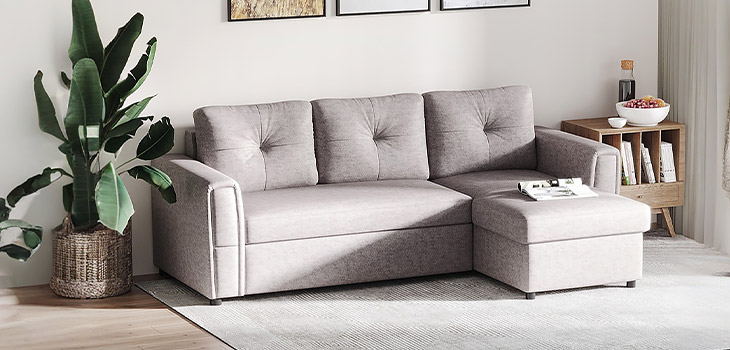Linen Sofa