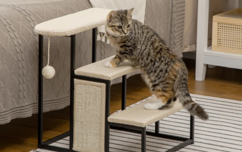 PET STAIRS, WITH SCRATCHING BOARD