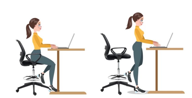STANDING DESK CHAIR