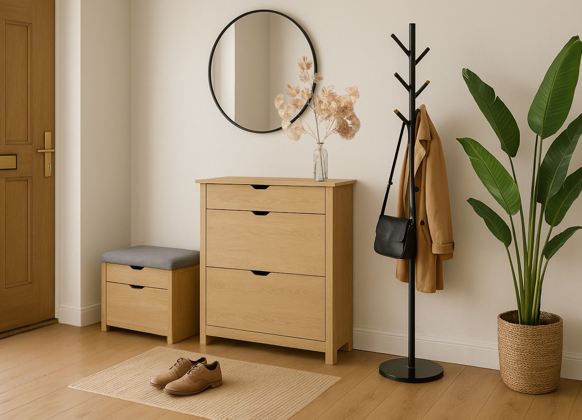 THE ENTRYWAY TRIO – SIMPLE AND SORTED
