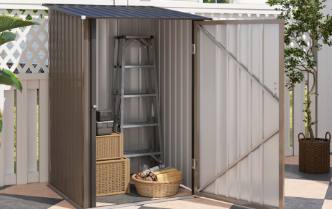 3.3 x 3.4FT STEEL SHED