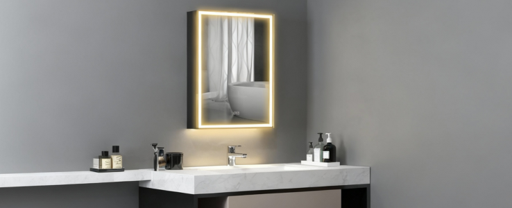 50 x 70CM LED MIRROR
