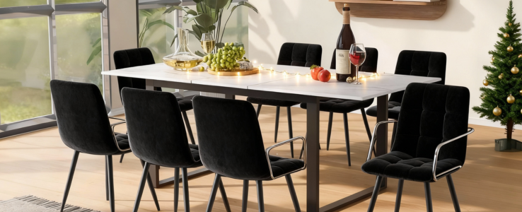 MORE GUESTS, SAME SPACE: EXTENDABLE TABLE