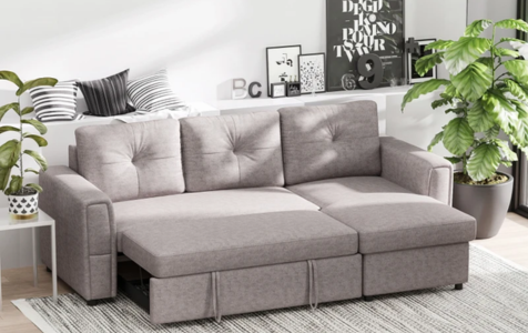 THREE SEATER SOFA BED