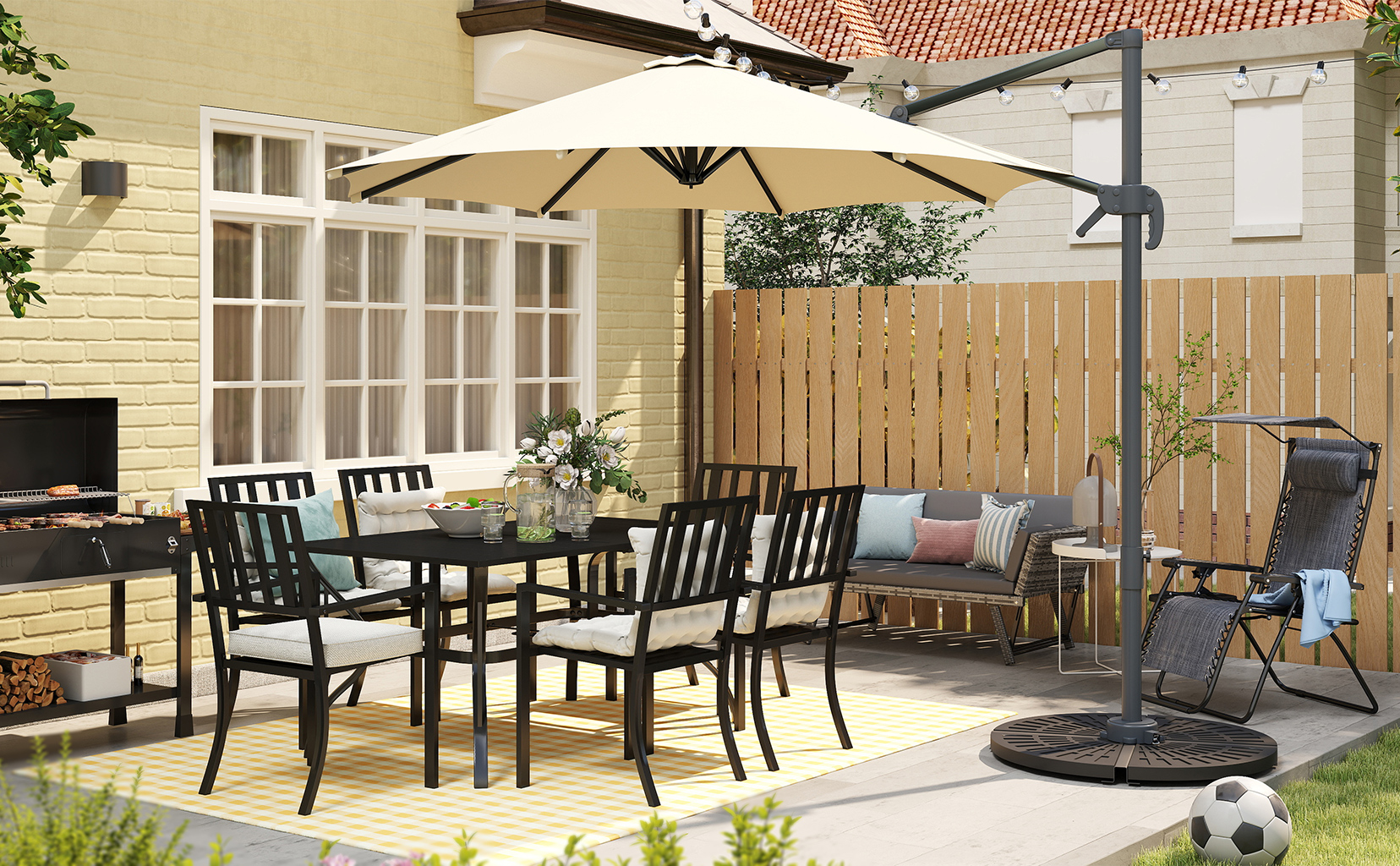 RELAXED OUTDOOR DINING