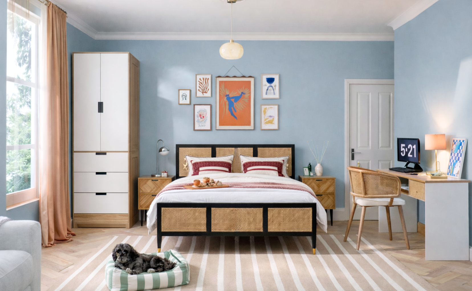 CALM & PRACTICAL BEDROOM RETREAT