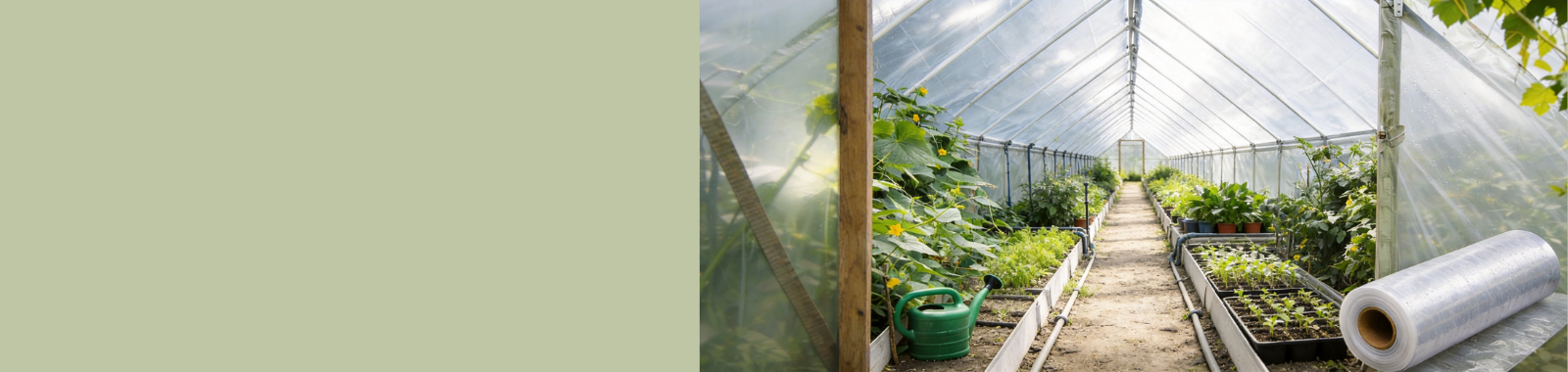 Durée de vie des couvertures de serre