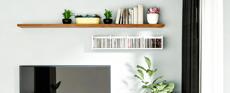 Wall shelves