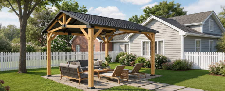 Hardtop gazebo