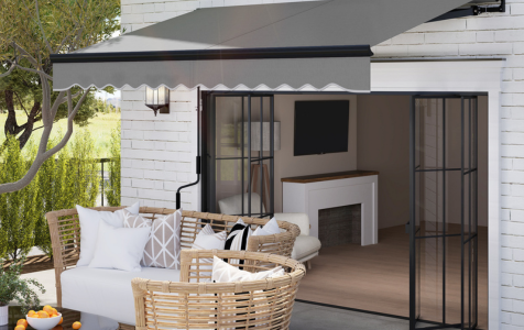 Electric awning