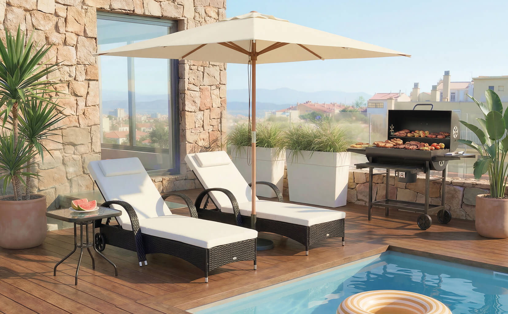 WHERE SUMMER SLOWS DOWN