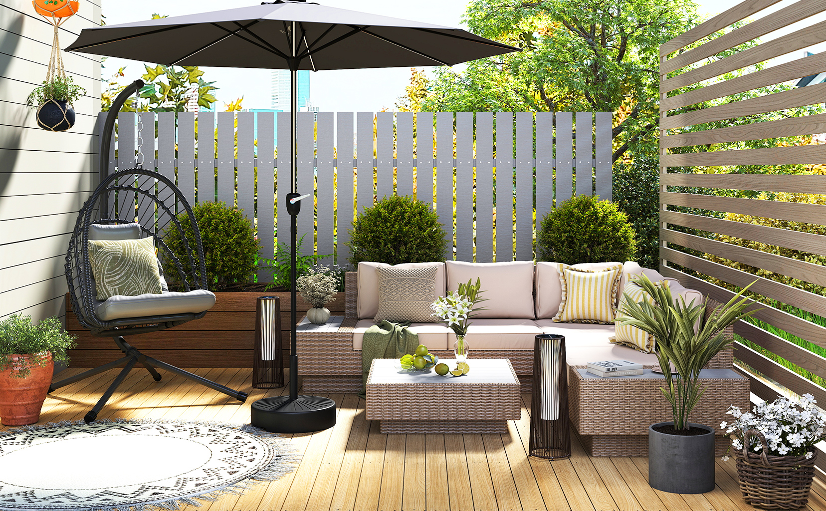 A QUIET GARDEN CORNER